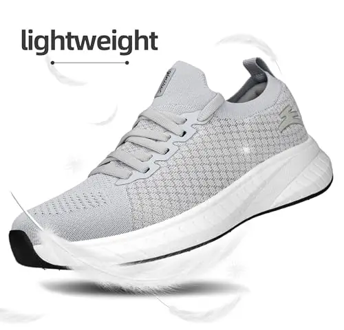 Puweco Scarpe Donna Running Sneakers Comode Tennis Leggero e Traspirante Tempo Libero Fitness Palestra Scarpe miniatura 2