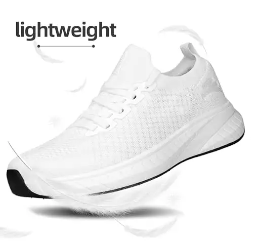 Puweco Scarpe Donna Running Sneakers Comode Tennis Leggero e Traspirante Tempo Libero Fitness Palestra Scarpe miniatura 2