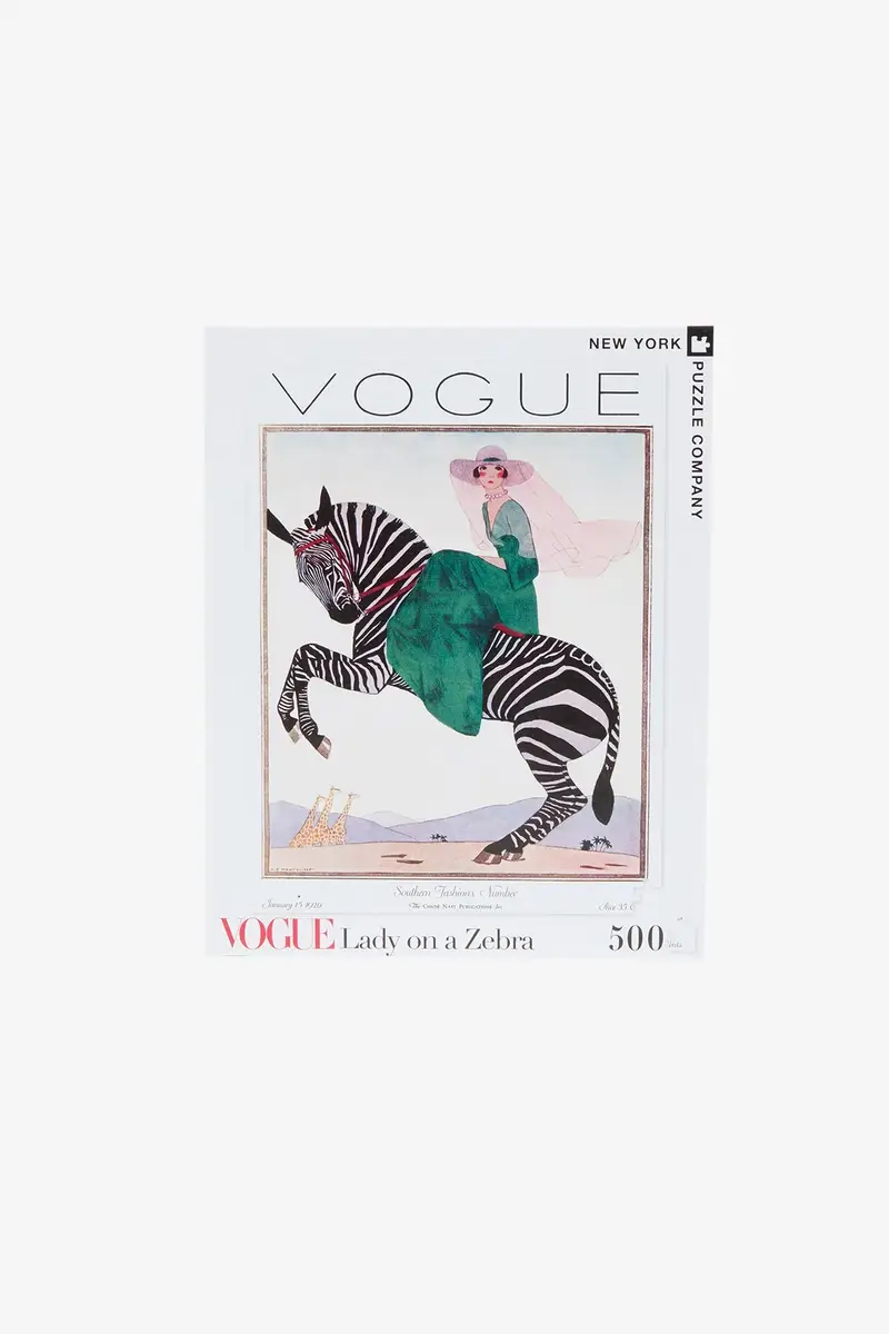 Puzzle VOGUE con Cover d'archivio | André Édouard Marty, Gennaio 1932