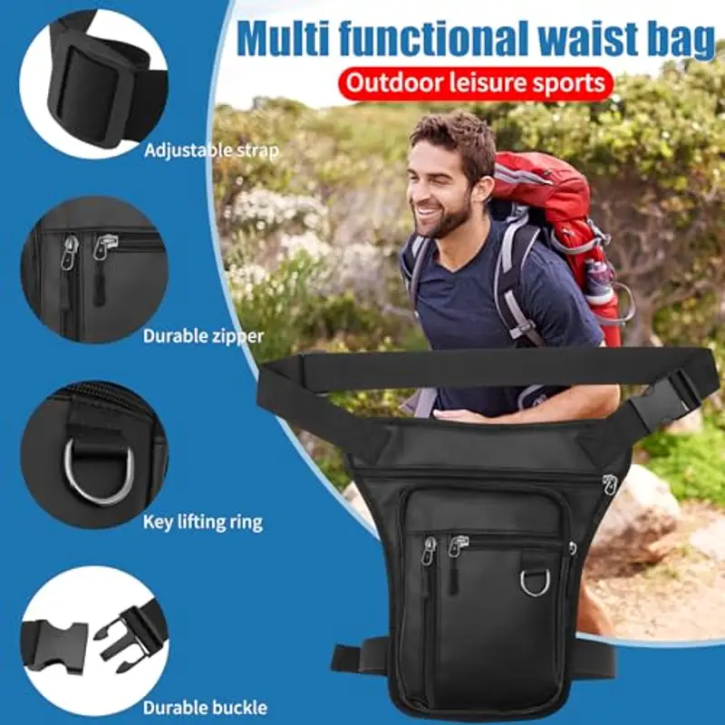 PWGHWG Marsupio Uomo Nero 1214264 miniatura 3