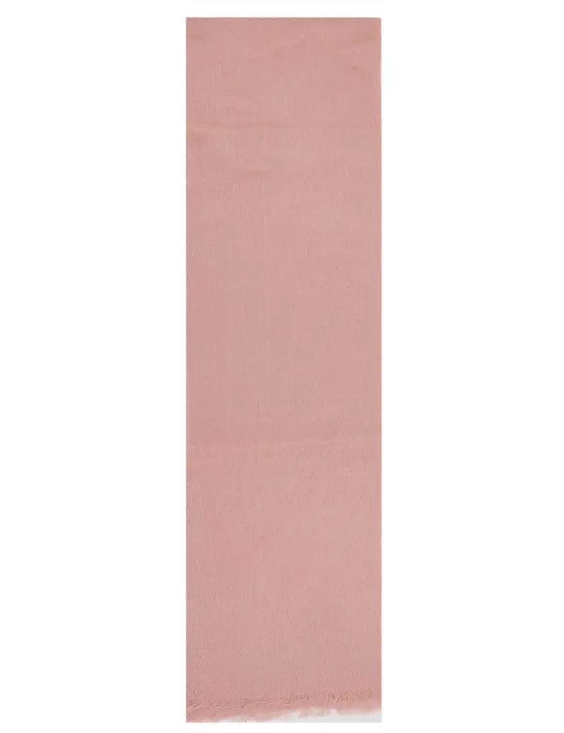 Tramonto stole in cotone rosa spigato Donna 60260057 0017