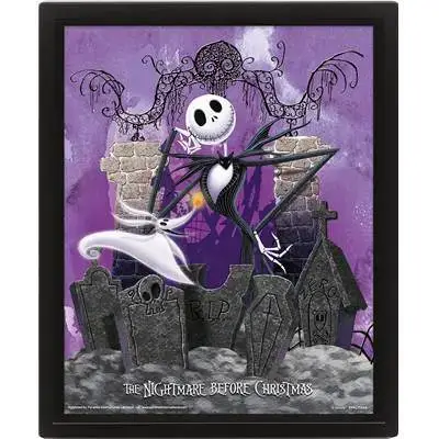 Cornice 3d-gravee Peramid Nightmare Before Christmas