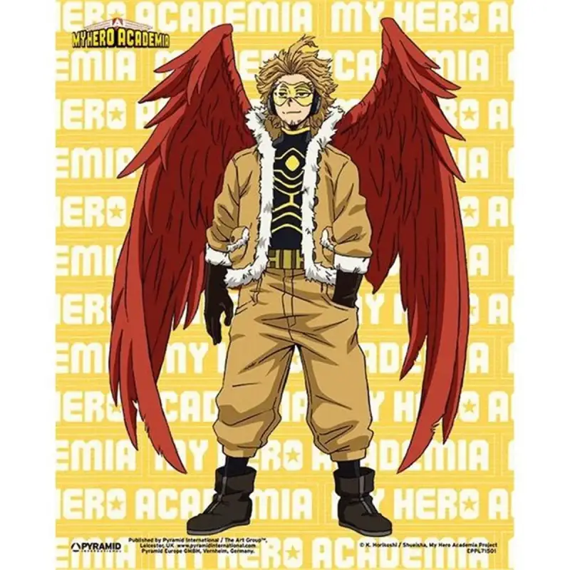Cornice 3D per bambini Pyramid My Hero Academia Hawks