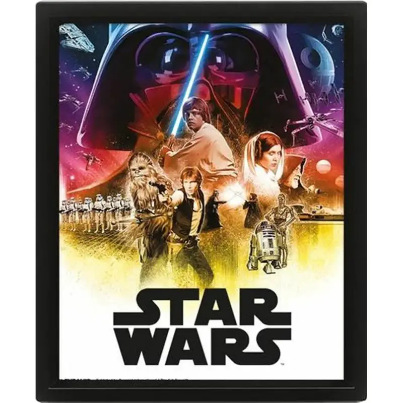 poster lenticolare 3d Pyramid Star Wars Episodes IV & V