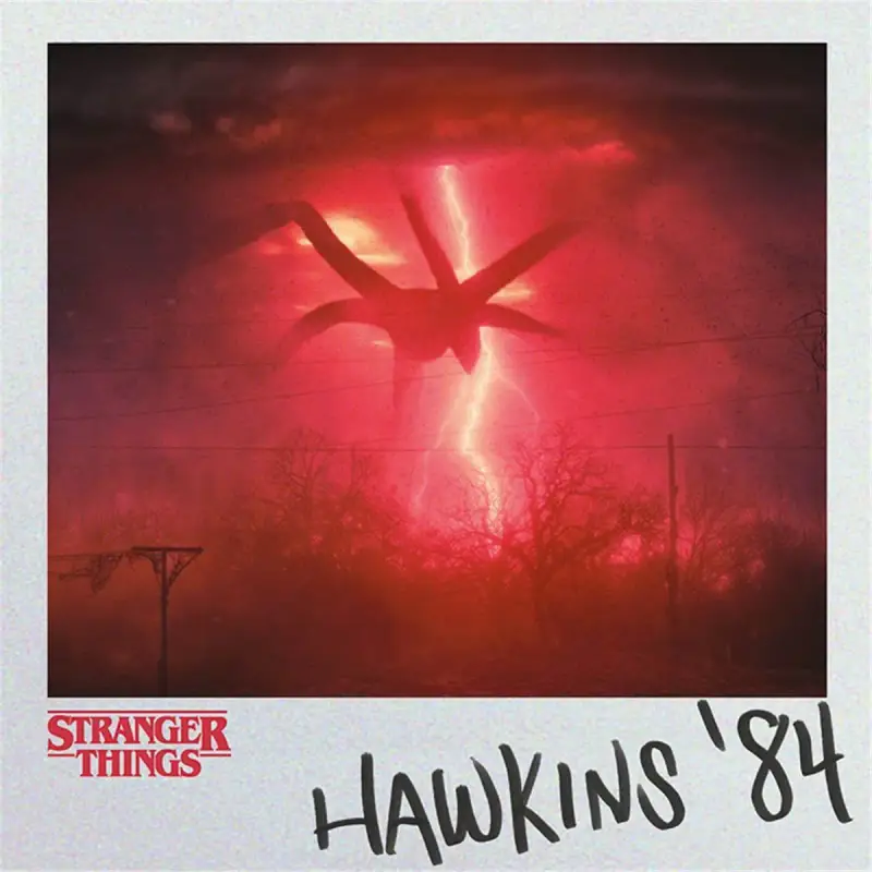 Poster su tela Pyramid Stranger Things - Hawkins 84