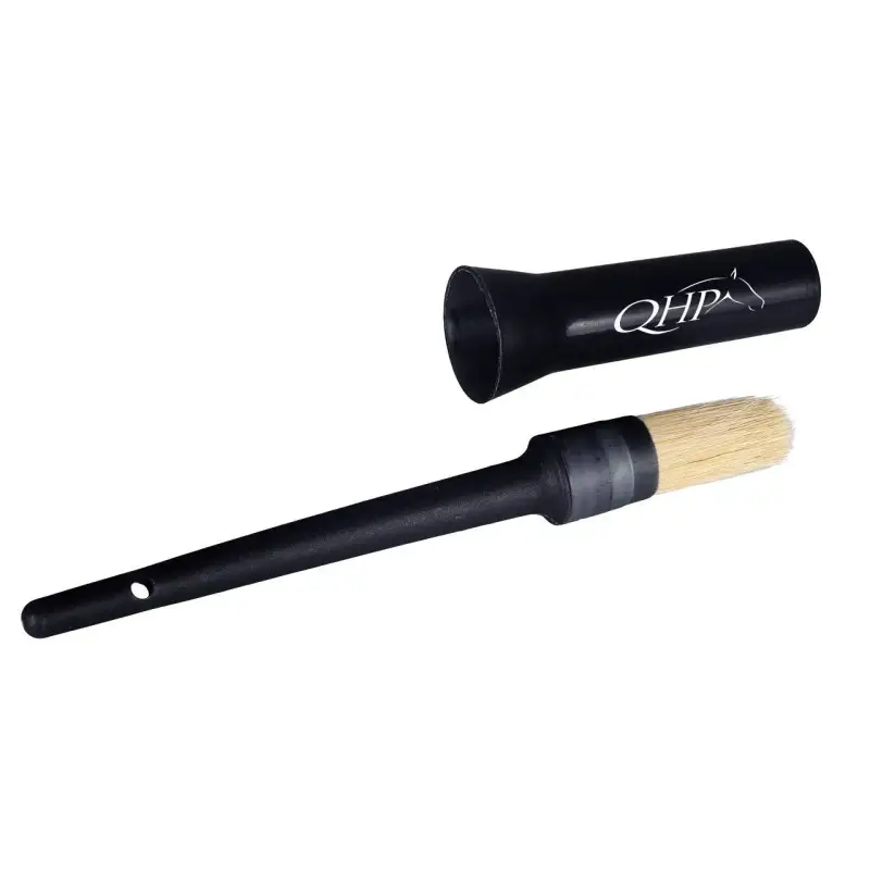 Spazzola per zoccoli cavallo con coperchio Q-essentials