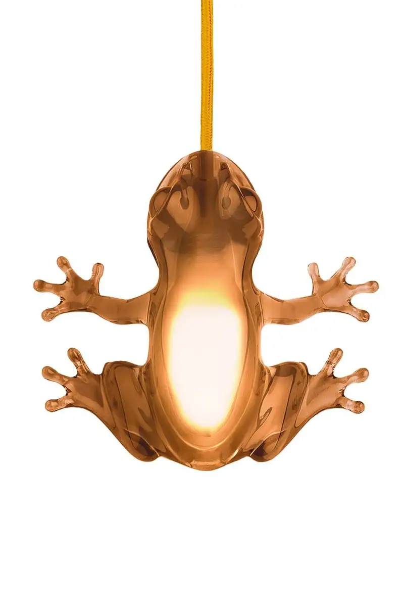 lampada da tavolo Hungry Frog Marrone
