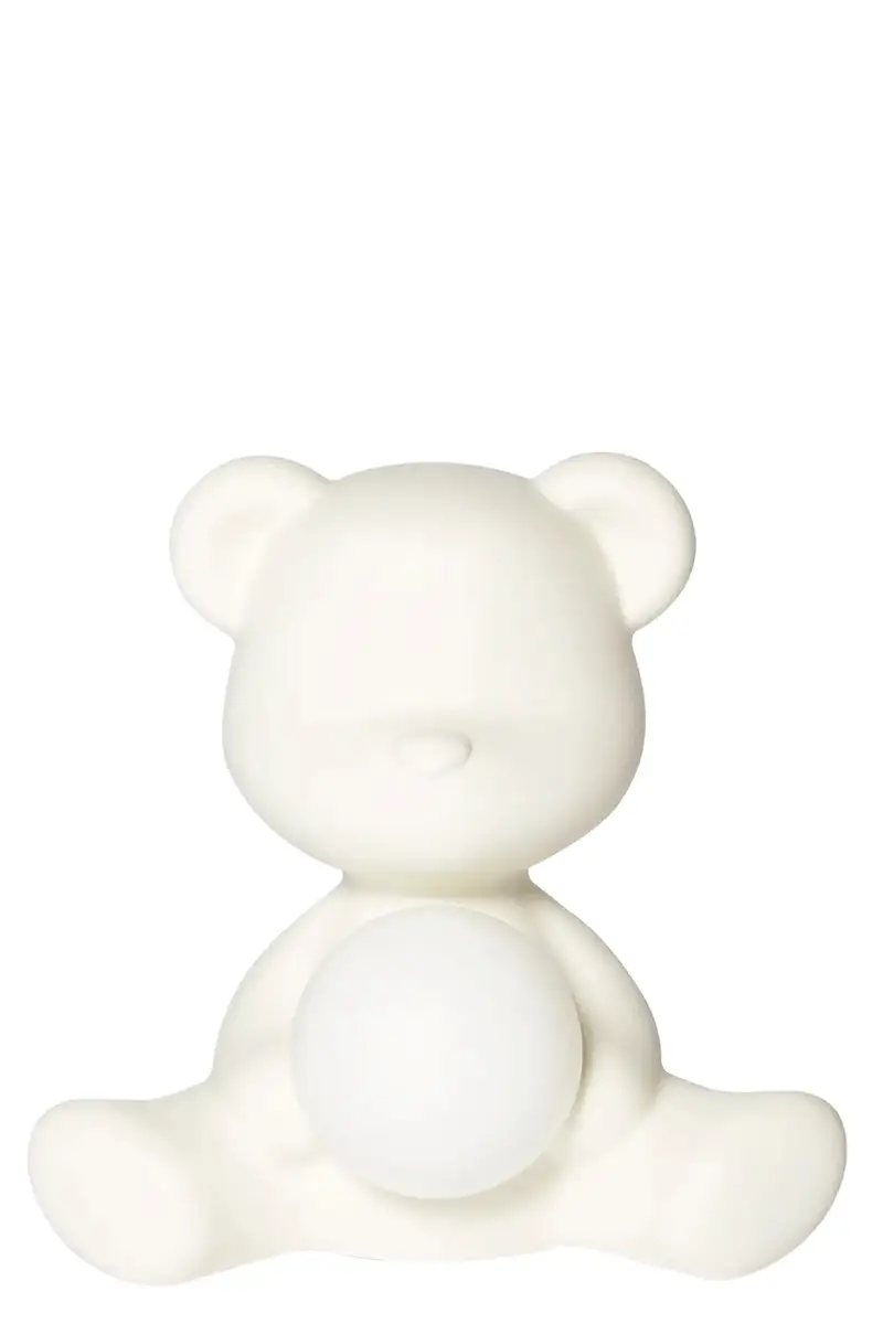 Lampada Da Tavolo 'Teddy Girl' Bianco