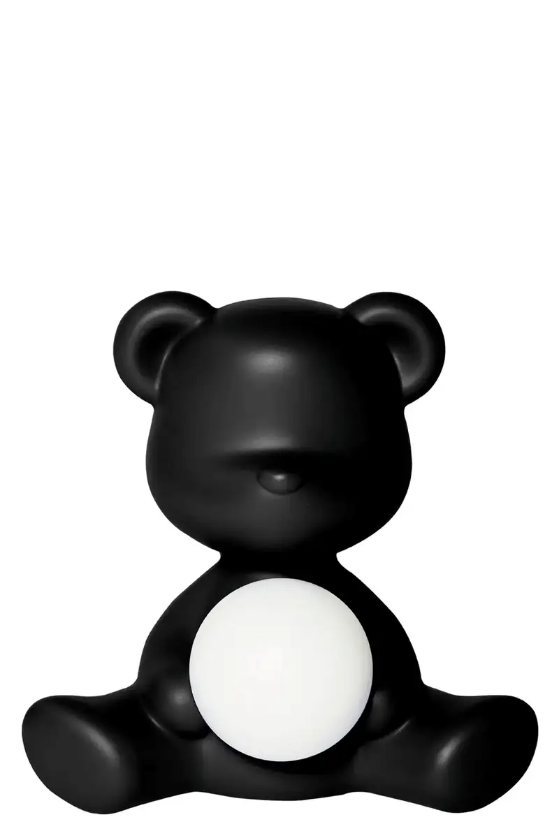 Lampada Da Tavolo 'Teddy Girl' Nero