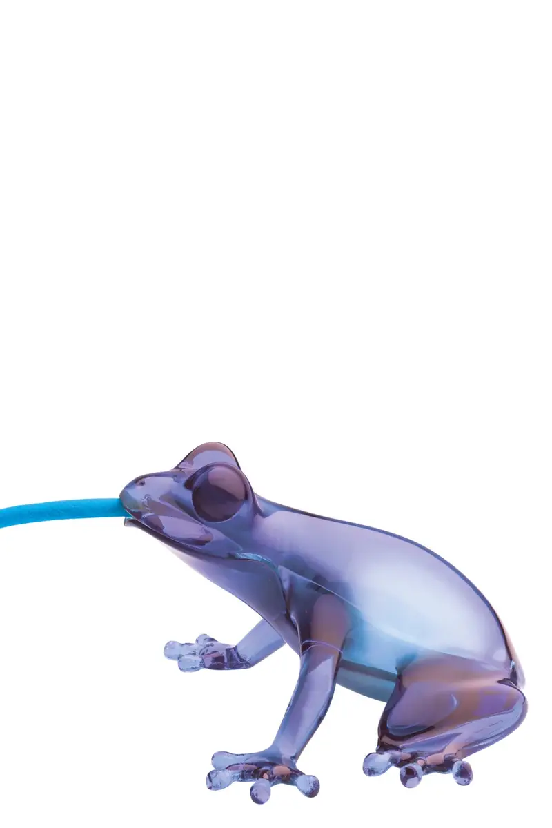 Lampada 'Hungry Frog' Blu