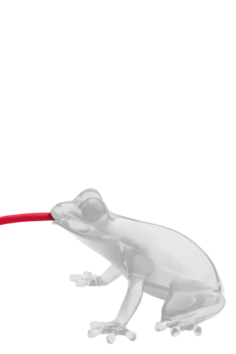Lampada 'Hungry Frog' Trasparente
