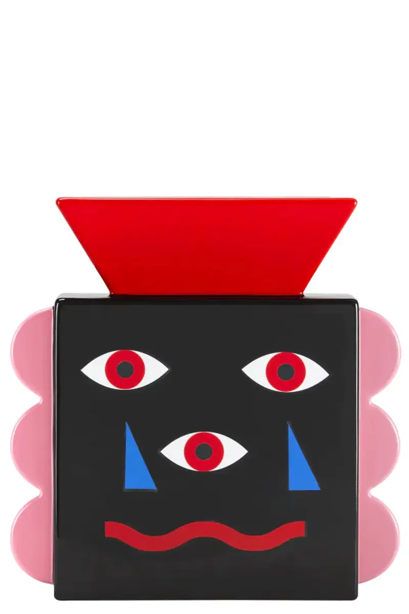 Vaso 'Oggian Beautiful Face' Multi