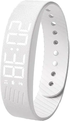 QFFYFZAL Bracciale con sveglia 2025 Nuovo cinturino da polso per chi dorme profondamente, vibrazione silenziosa,