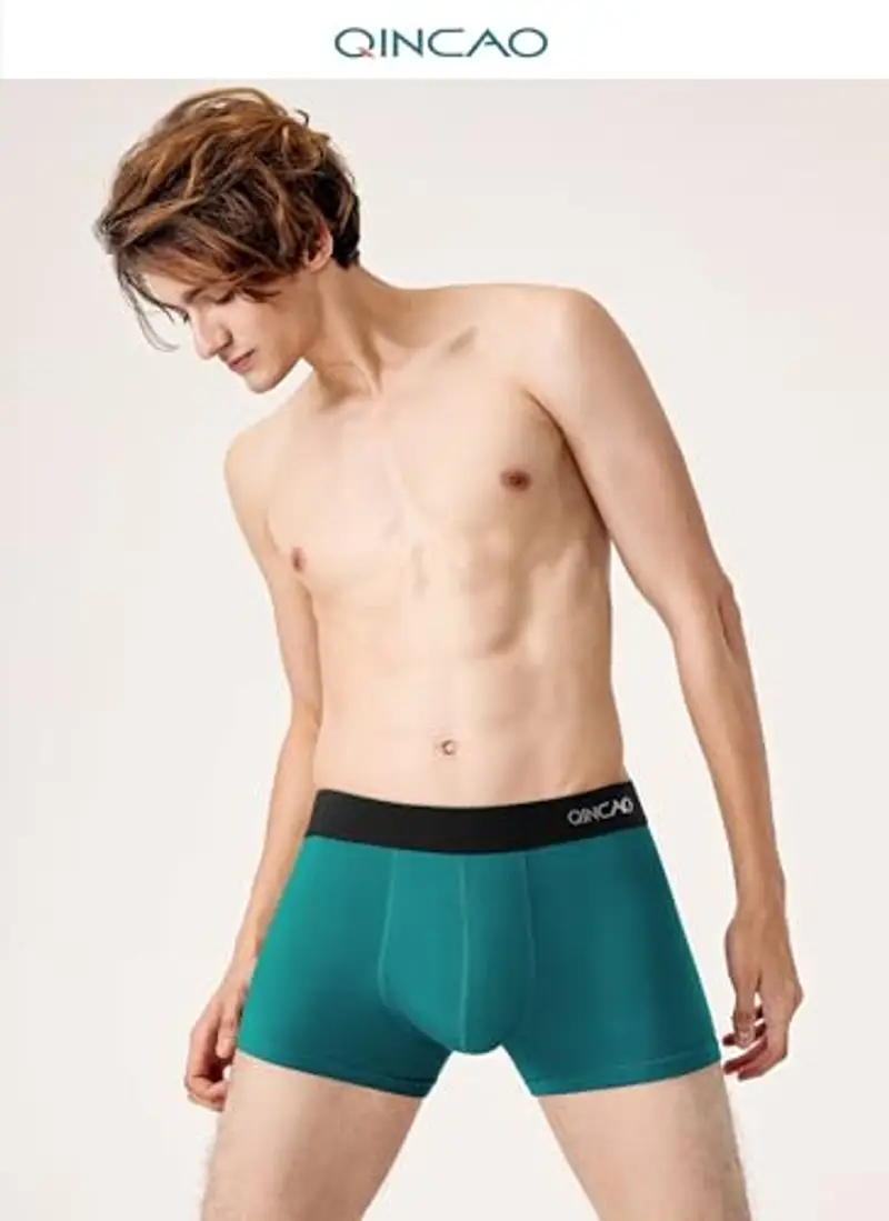 QINCAO Boxer Uomo Multicolore 1884688 miniatura 2