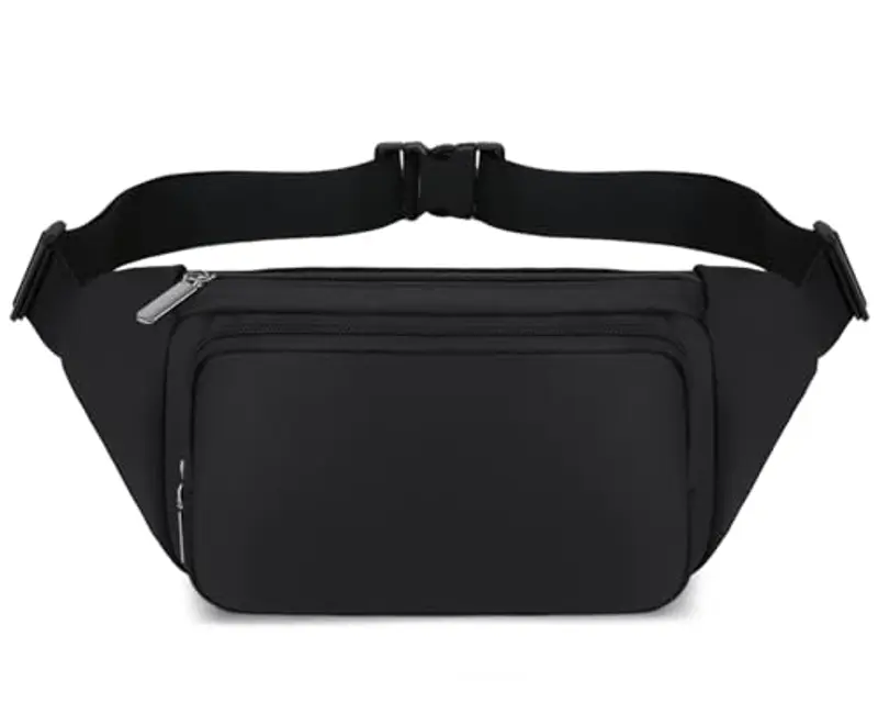 QKUDS Marsupio Uomo Nero 786798