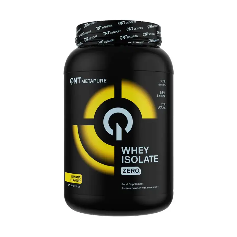 Banana proteica QNT Metapure Whey Isolate Zero