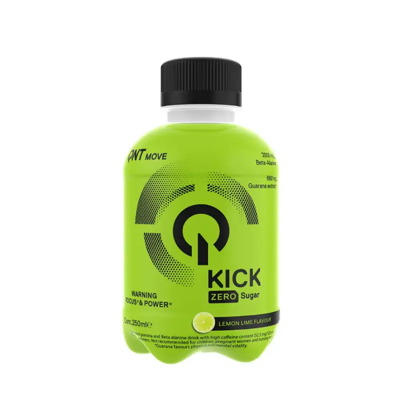 Bevanda energetica al lime senza zucchero QNT Kick Drink