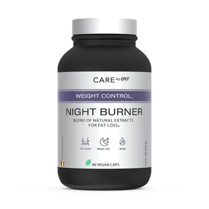Bruciatore di grasso 90 capsule vegane QNT Night Burner