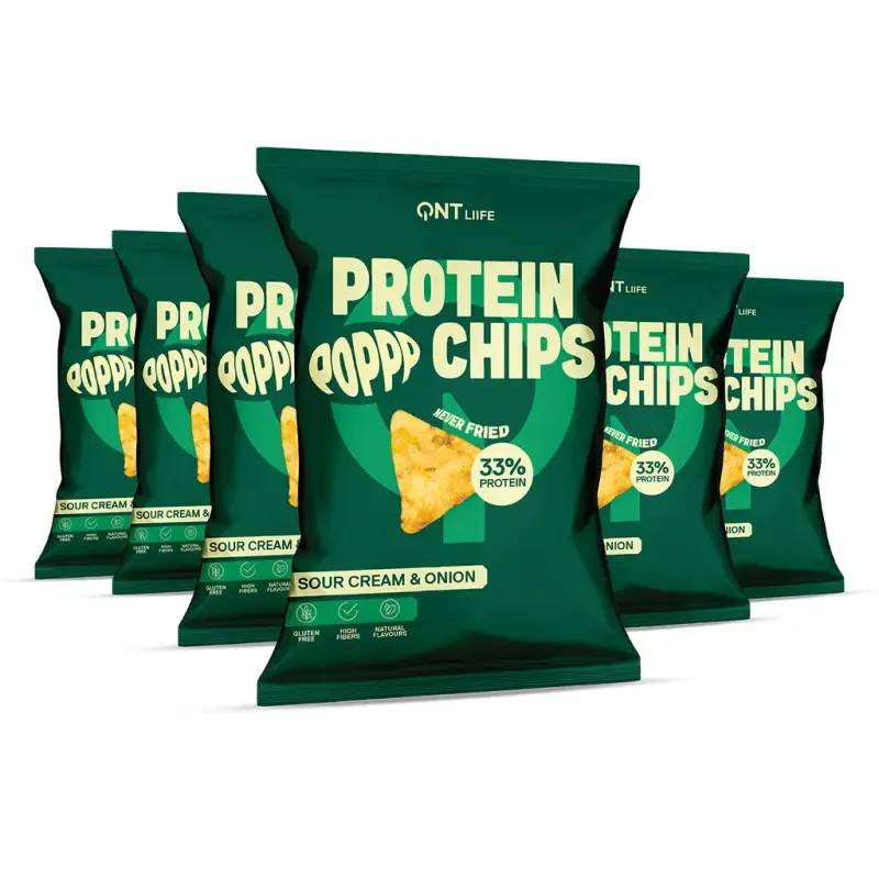Chips proteiche QNT Cream & Onion (x12)