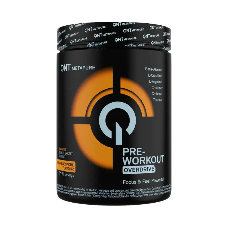 Integratore alimentare QNT Pre Workout Overdrive