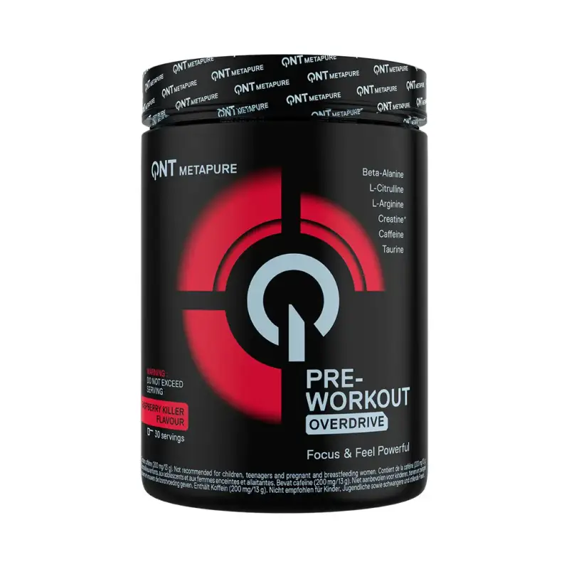 Integratore alimentare QNT Pre Workout Overdrive