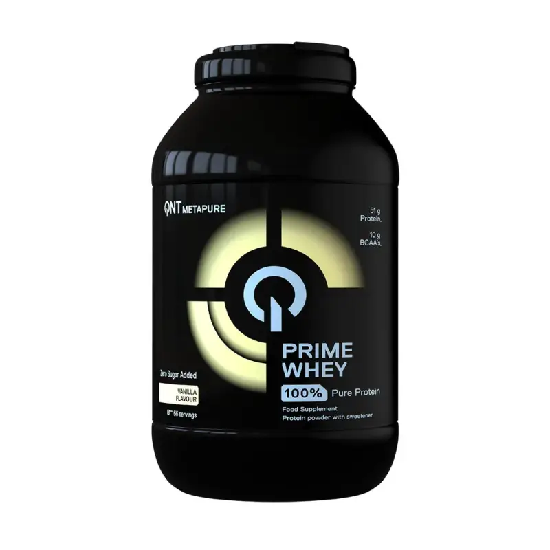 Miscela di proteine 100% di isolato e concentrato di siero di latte Vaniglia QNT Prime Whey 2 kg