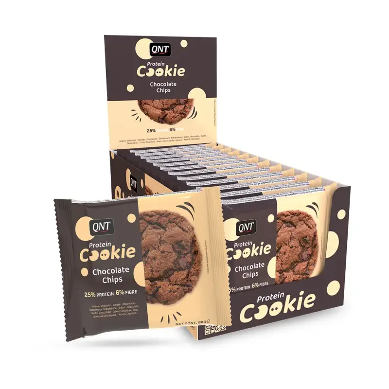 Nutrizione proteica gocce di cioccolato QNT Cookie