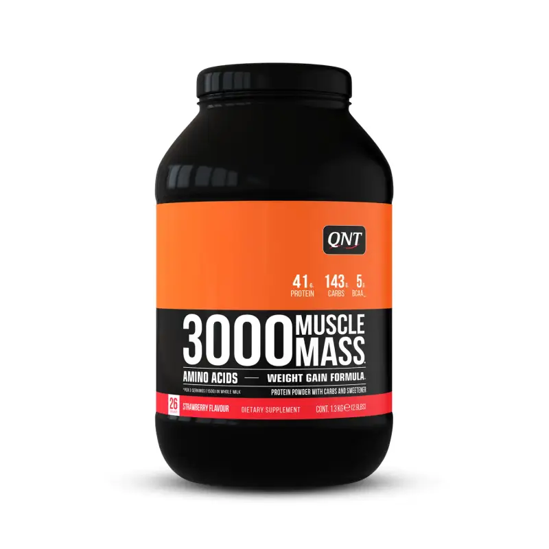 Nutrizione proteica QNT 3000 Muscle Mass - Chocolat