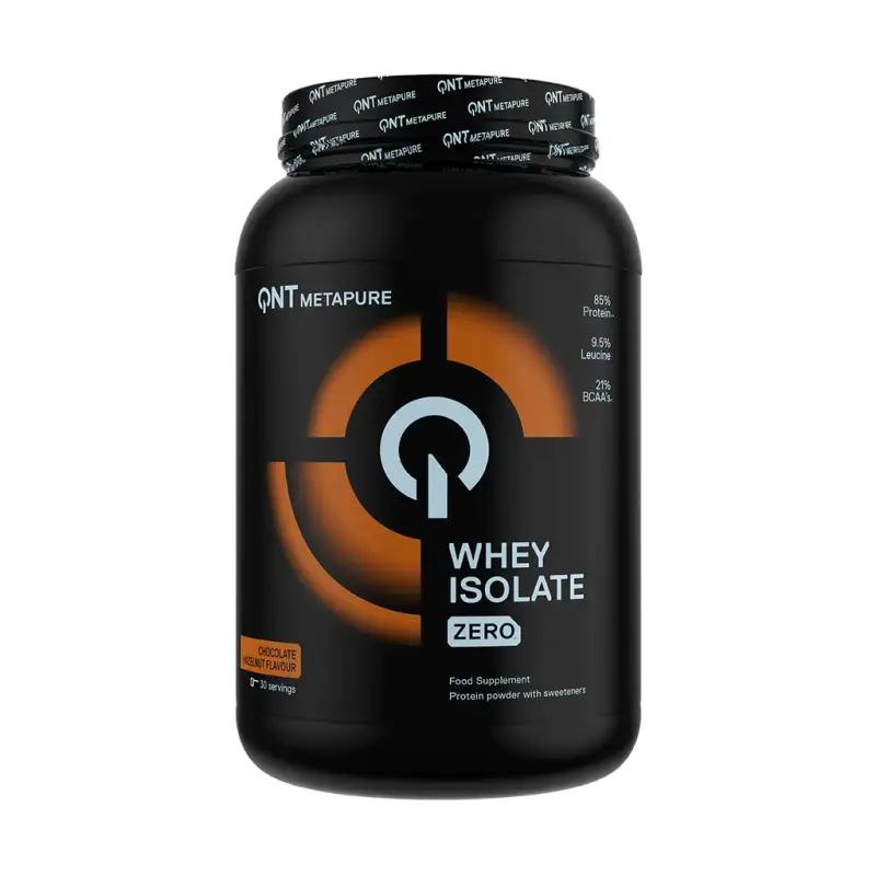Proteina Cioccolato Nocciola QNT Metapure Whey Isolate Zero 908 g