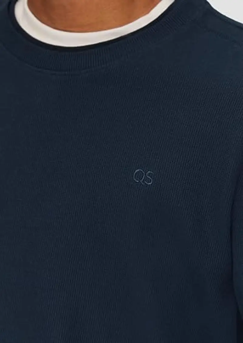 QS 2157817 Maglietta a Maniche Lunghe, 57L0, XL Uomo miniatura 3