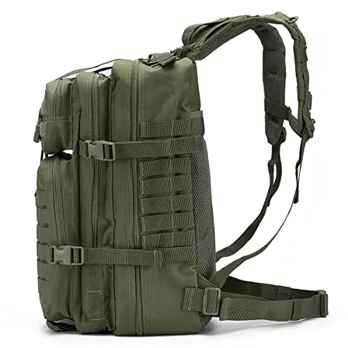 QT&QY Zaino tattico militare 45L con sistema Molle, Adatto per caccia e outdoor, Zaino da 3 giorni, Escursionismo miniatura 3