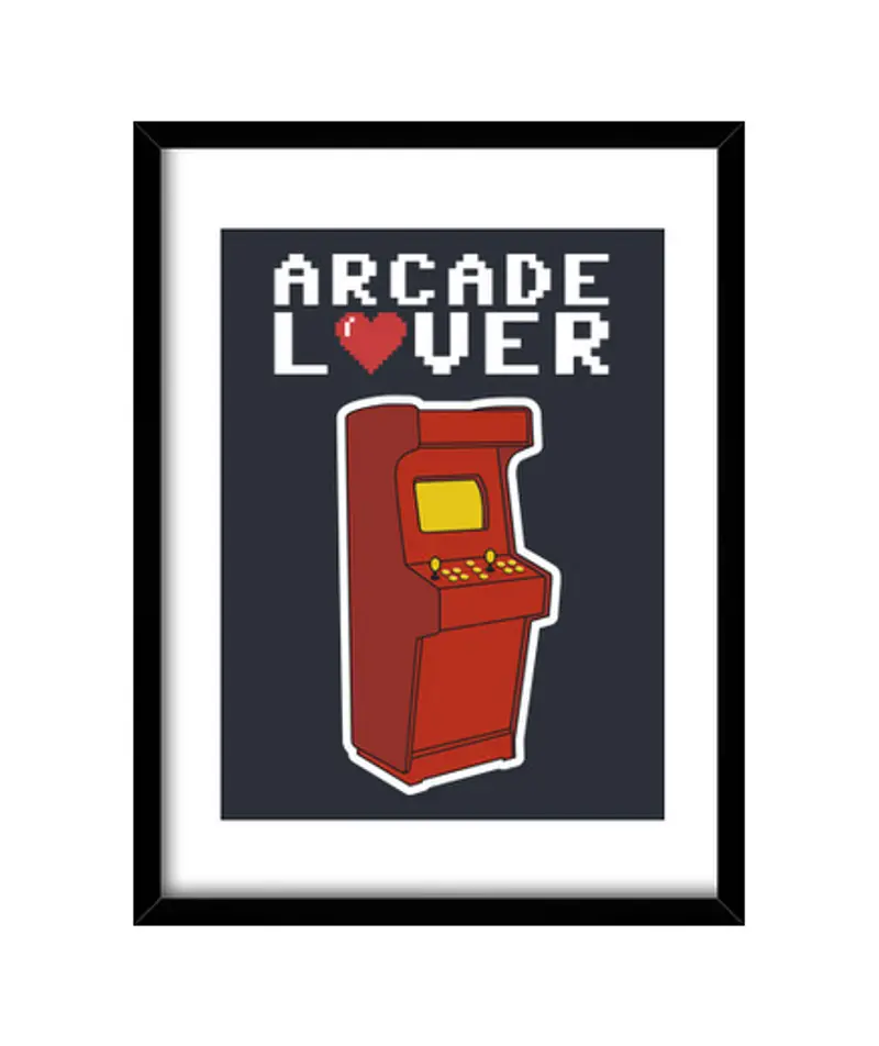 Quadro con cornice verticale amore per le slot machine 2