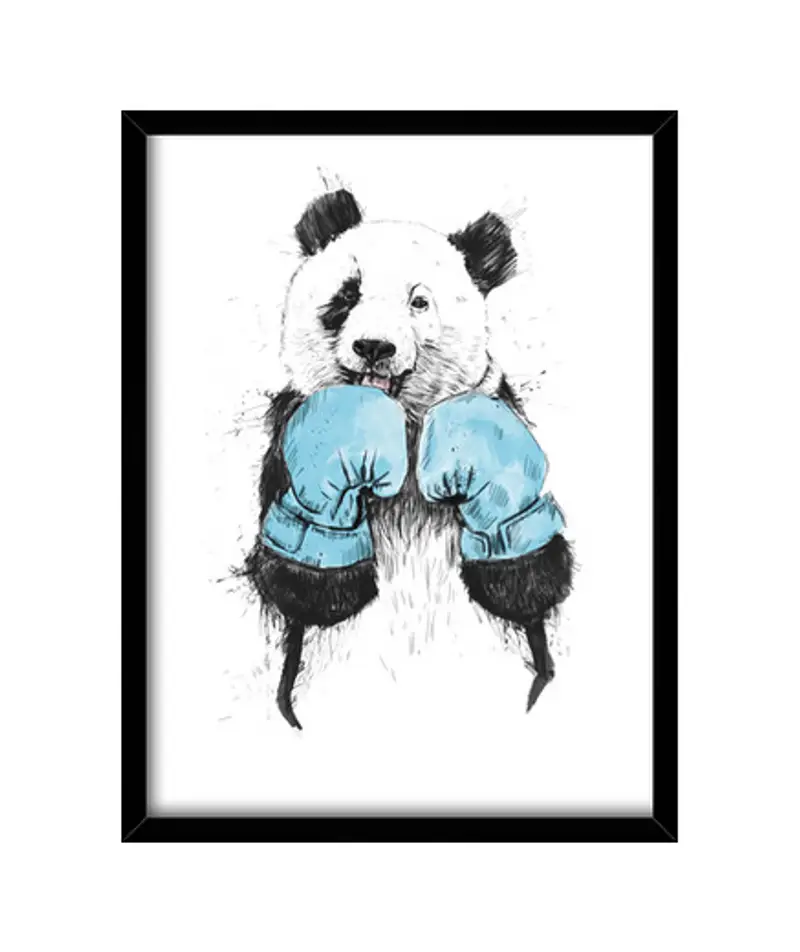 Quadro con cornice verticale il vincitore