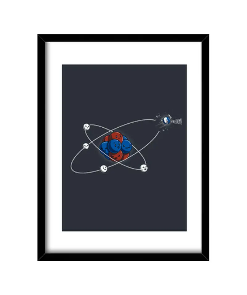 Quadro con cornice verticale la libertà