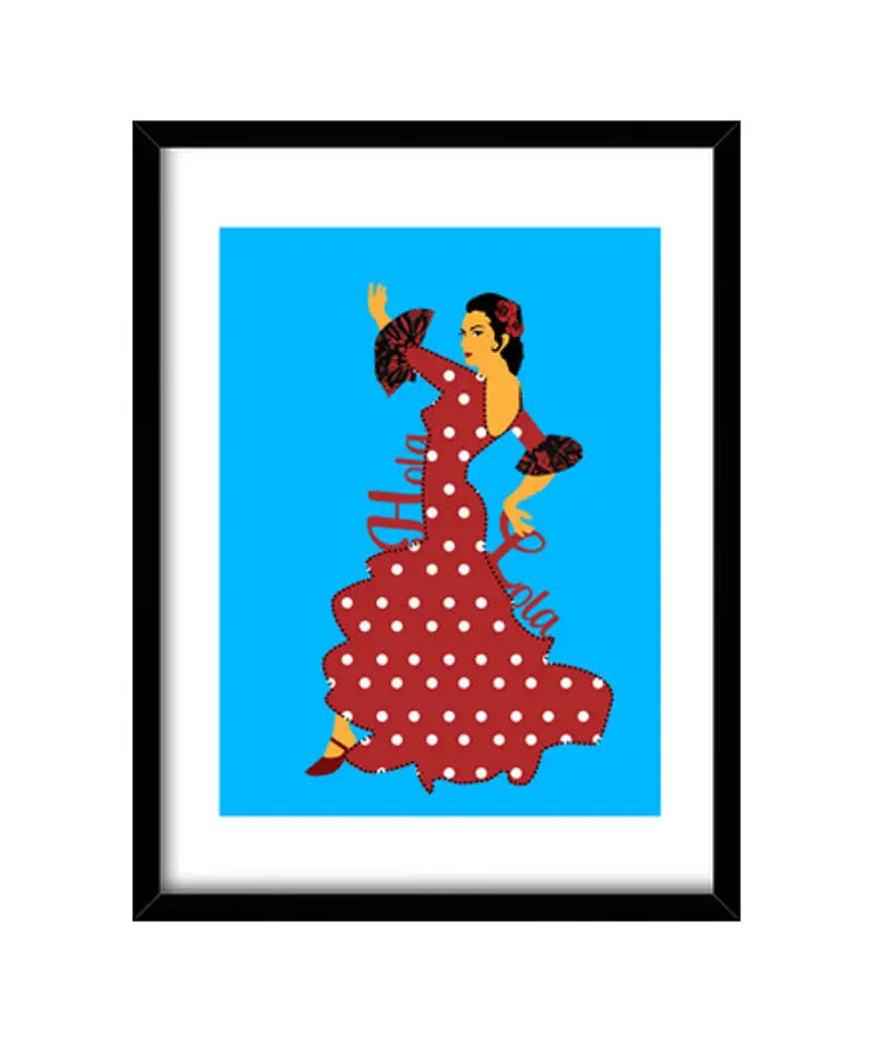 Quadro con cornice verticale lola