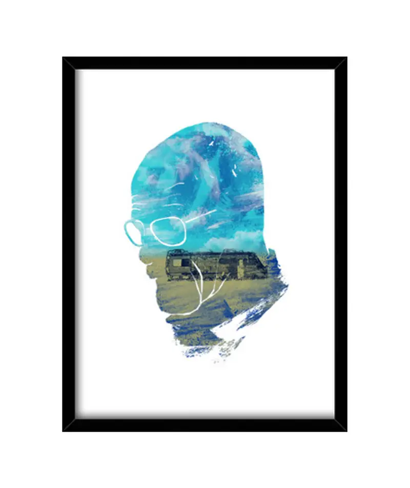 Quadro con cornice verticale progettazione 504.066