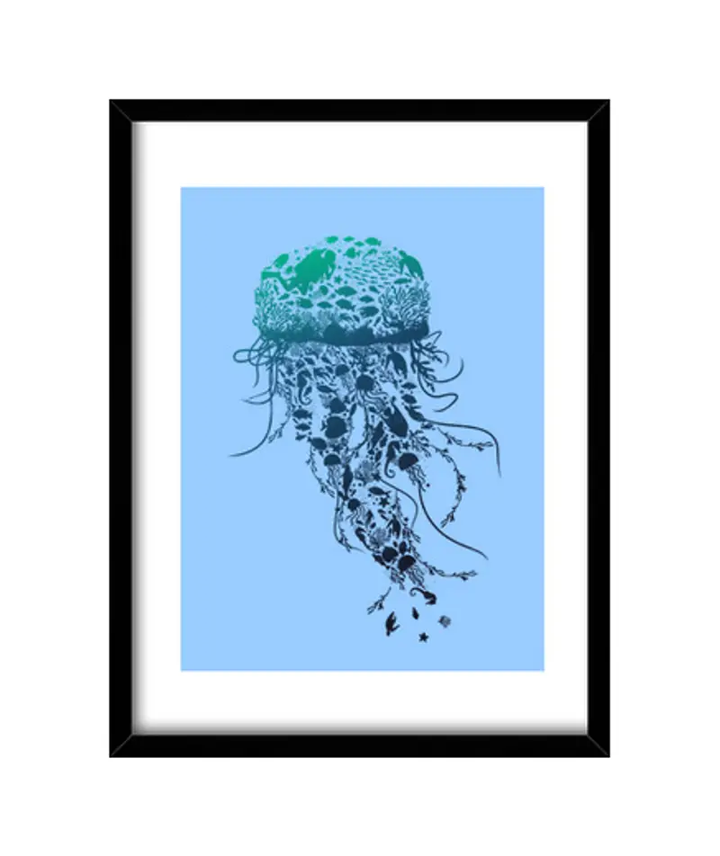 Quadro con cornice verticale salvare coron