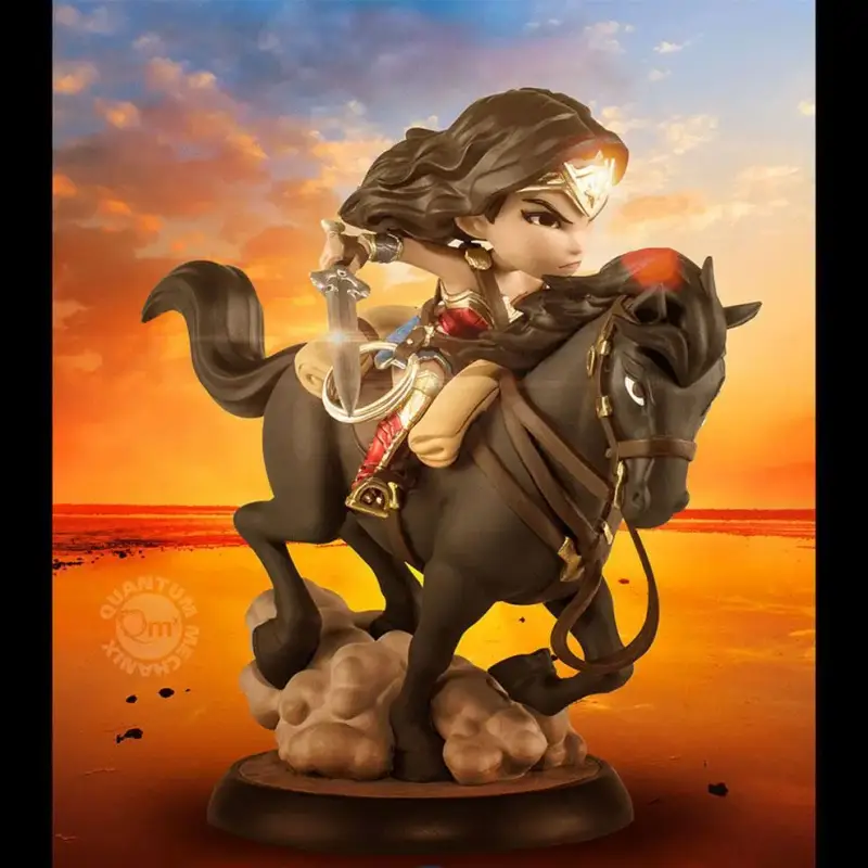 Statuetta da collezione Quantum Mechanix Wonder Woman Movie Q-Fig MAX