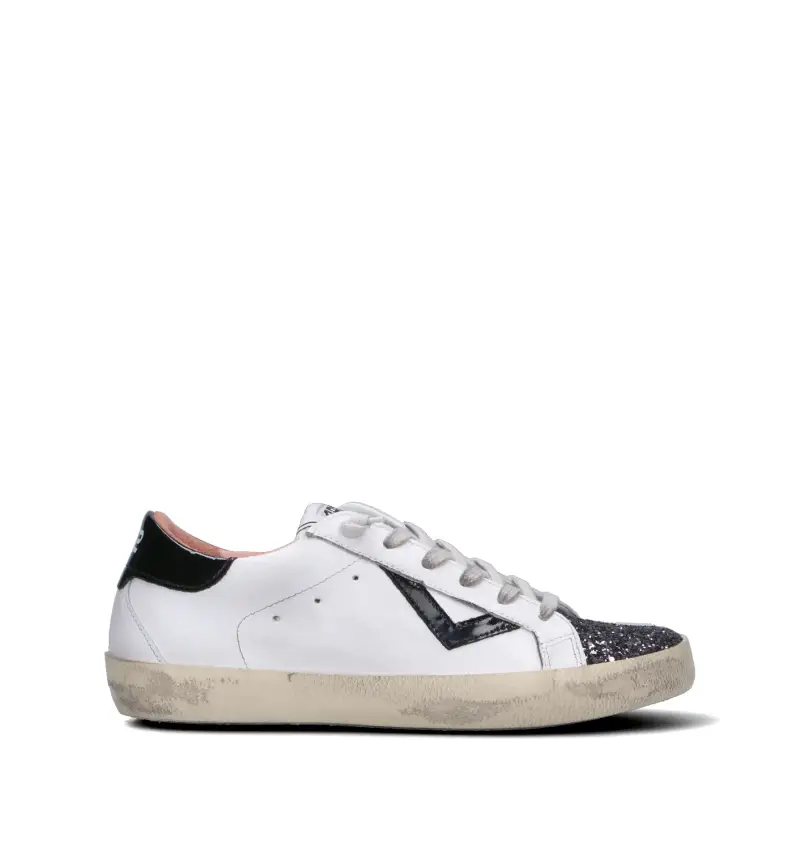 Sneaker donna bianca/nera Vario