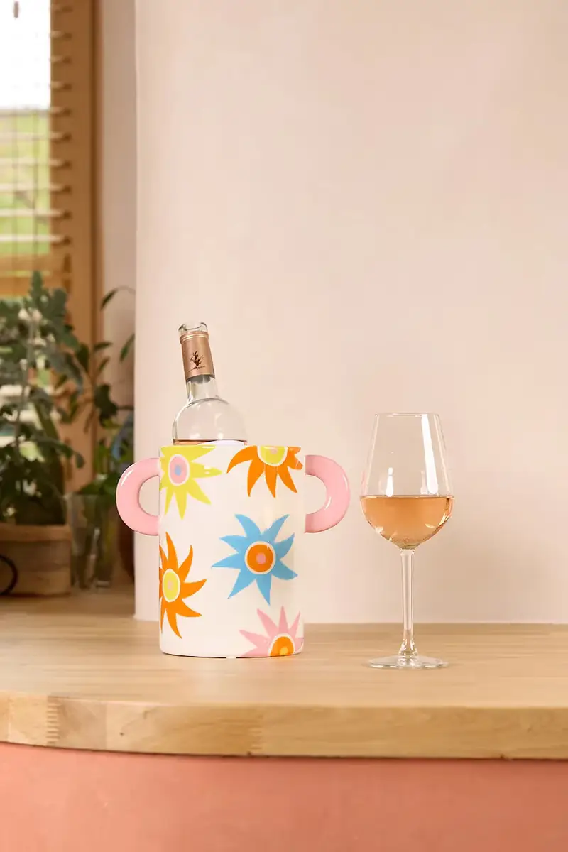 vaso decorativo Isabel 22, 5 x 14, 5 x 19, 5 cm Multicolore miniatura 2