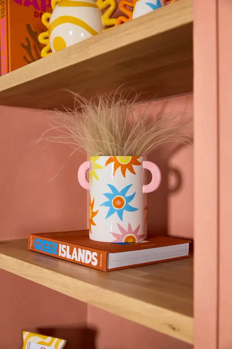 vaso decorativo Isabel 22, 5 x 14, 5 x 19, 5 cm Multicolore miniatura 4