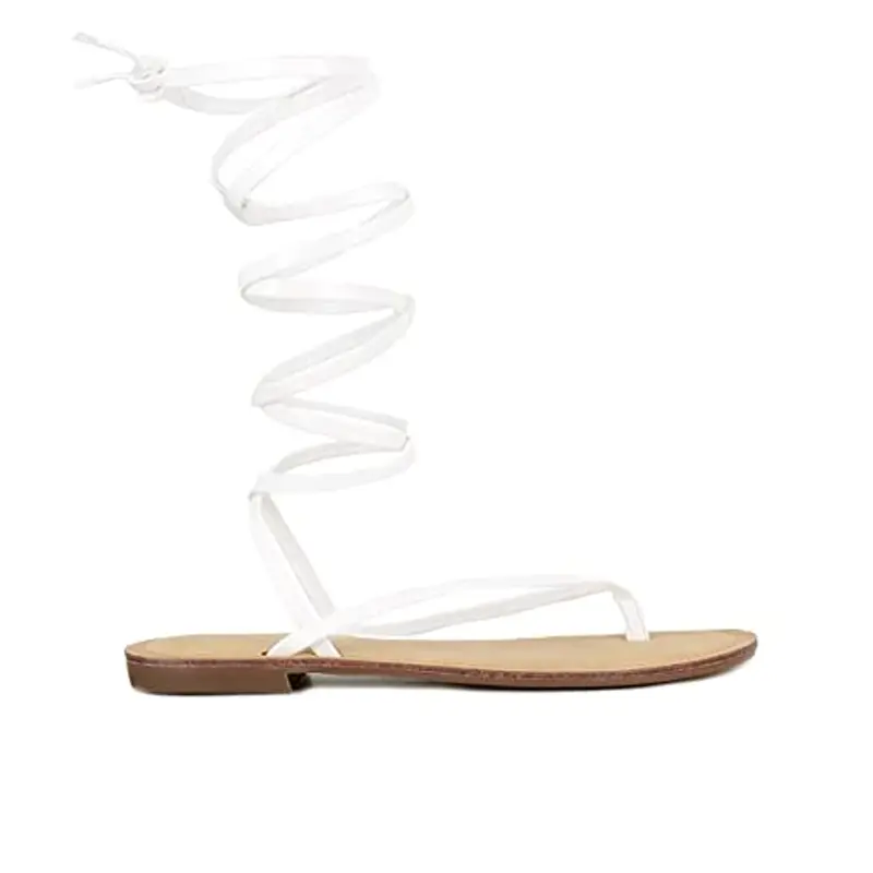 QUEEN HELENA Sandali infradito Donna Bianco 1958603 miniatura 2