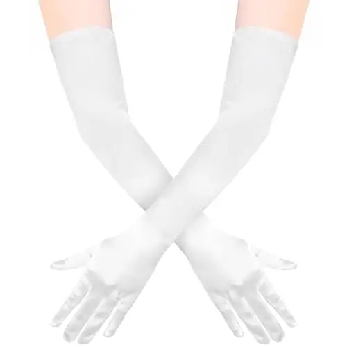 Quelcc Guanti Donna Bianco 3038760