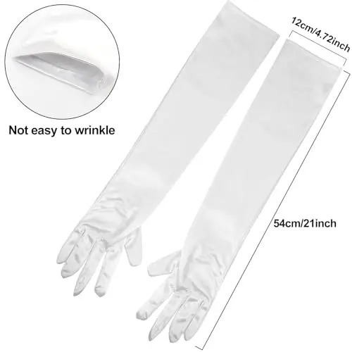 Quelcc Guanti Donna Bianco 3038760 miniatura 2