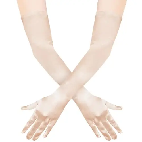 Quelcc Guanti Donna Beige 3038763