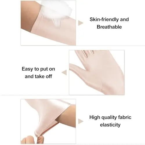 Quelcc Guanti Donna Beige 3038763 miniatura 3