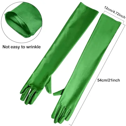 Quelcc Guanti Donna Verde 3038761 miniatura 2