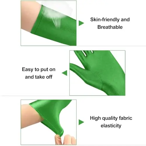 Quelcc Guanti Donna Verde 3038761 miniatura 3