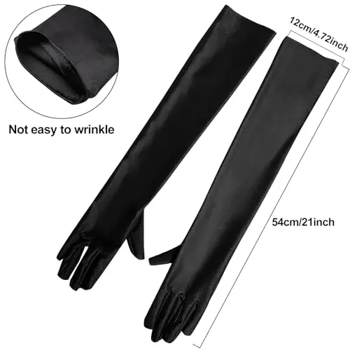 Quelcc Guanti Donna Nero 3038759 miniatura 2