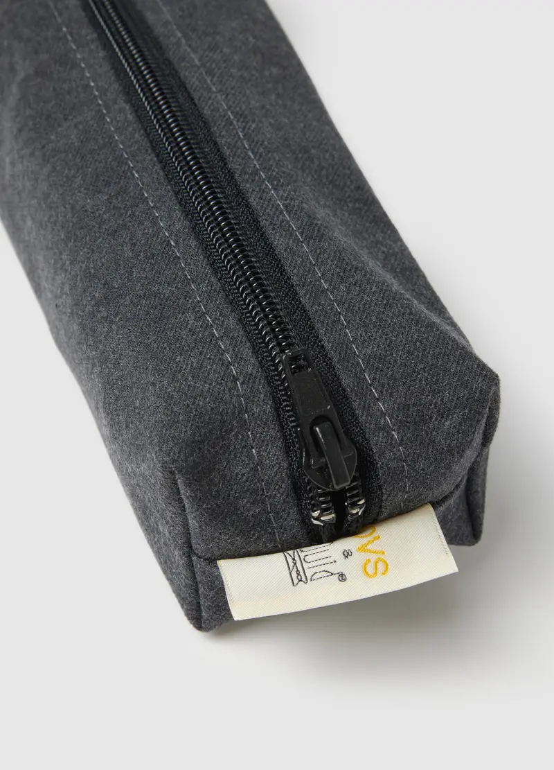 Astuccio Grigio In Puro Cotone Quid, Uomo, Grigio miniatura 2
